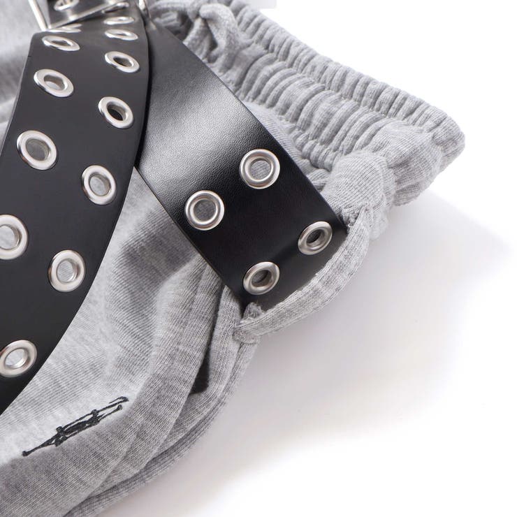 レースアップ・カーブパンツ（ベルト付き）(130~160cm) | ZIDDY | 詳細画像16 