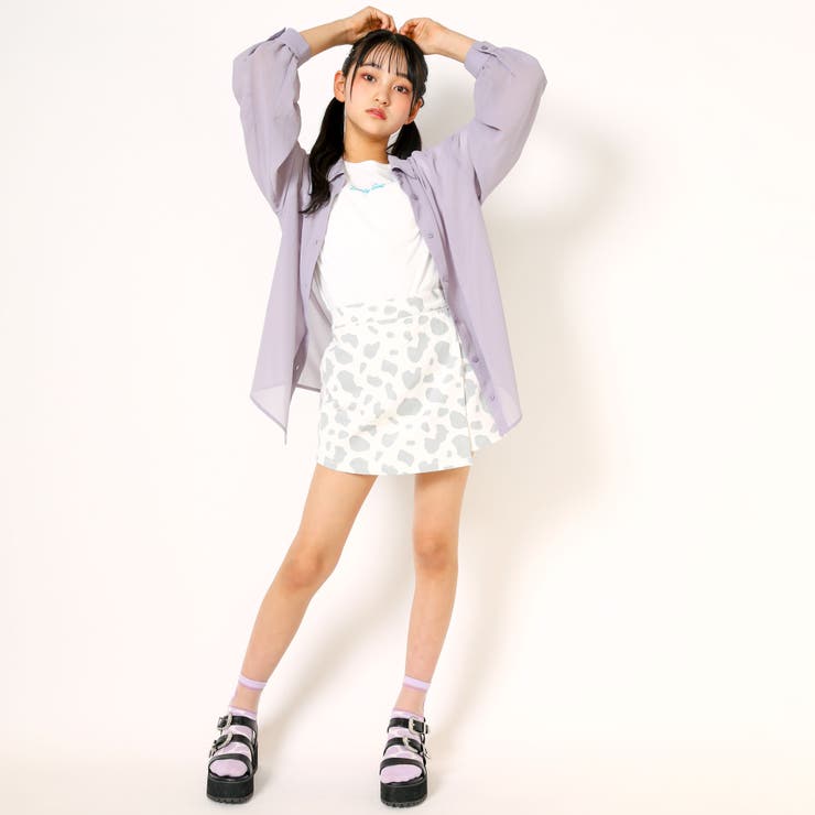 ホルスタイン柄コットンラップスカパン(130~160cm) | ZIDDY | 詳細画像7 