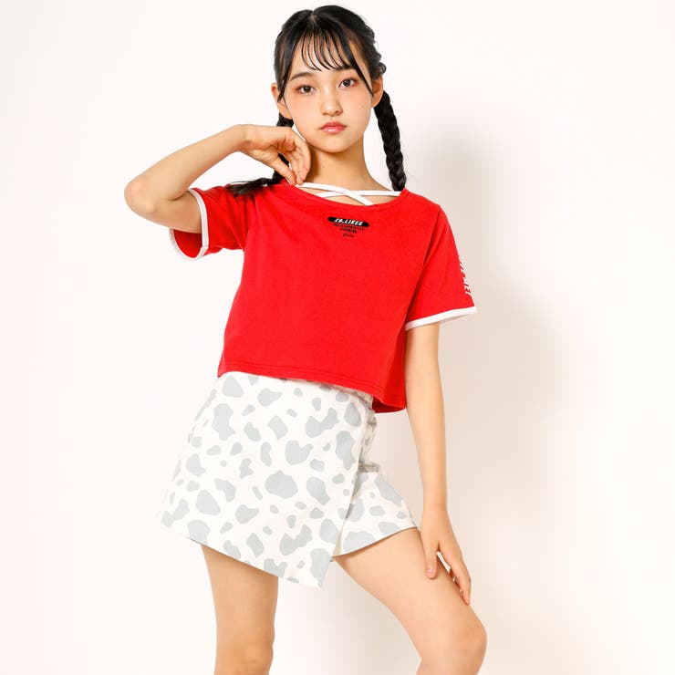 ホルスタイン柄コットンラップスカパン(130~160cm) | ZIDDY | 詳細画像9 