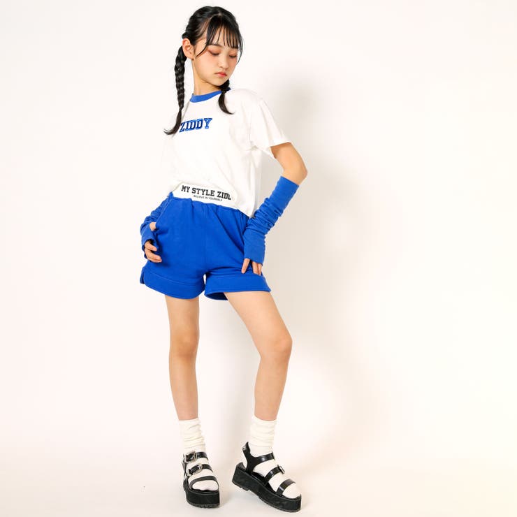 【 ニコ☆プチ 掲載 】ロゴゴムカットパンツ(130~160cm) | ZIDDY | 詳細画像5 