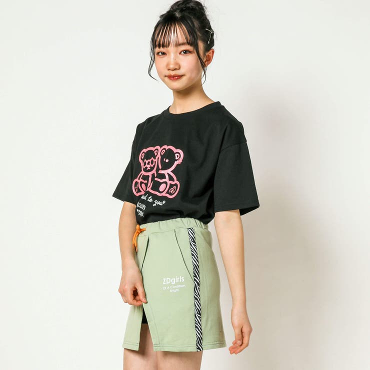 スリット入りスカパン(130~160cm) | ZIDDY | 詳細画像7 