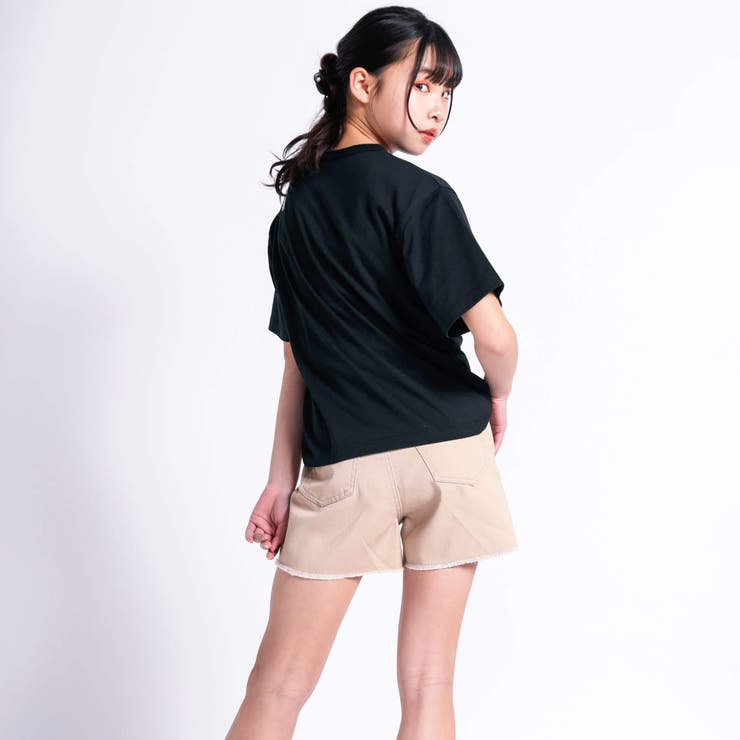 裾切り替えフリンジスカパン(130~160cm) | ZIDDY | 詳細画像4 