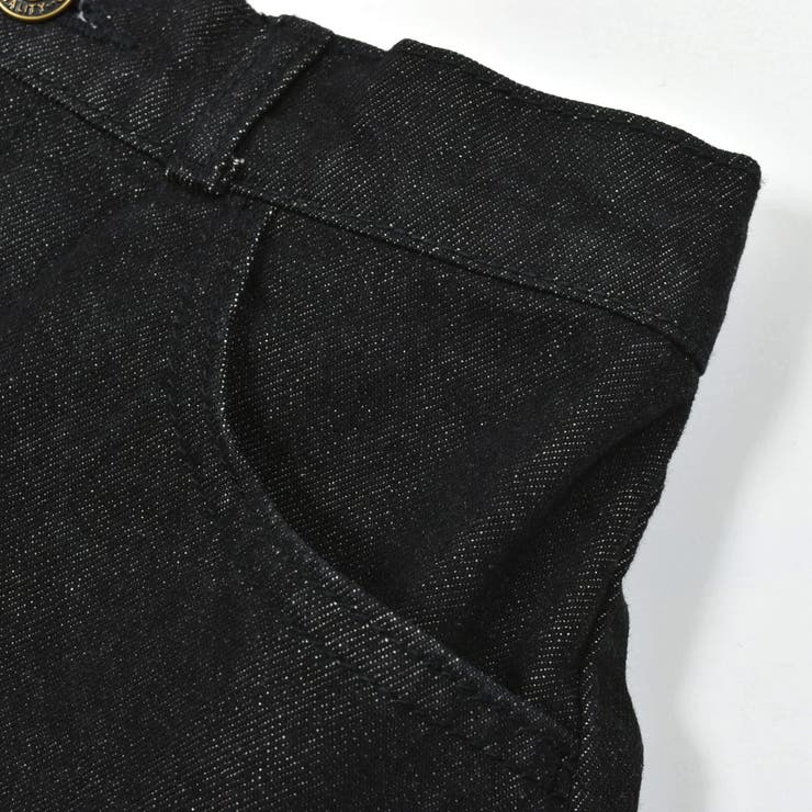 裾切り替えプリーツデニムスカパン(130~160cm) | ZIDDY | 詳細画像10 