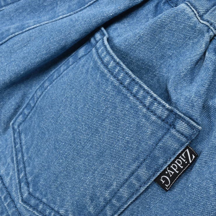 裾切り替えプリーツデニムスカパン(130~160cm) | ZIDDY | 詳細画像24 