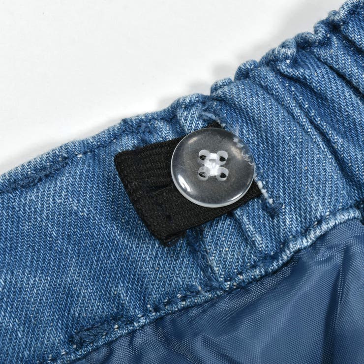 裾切り替えプリーツデニムスカパン(130~160cm) | ZIDDY | 詳細画像26 