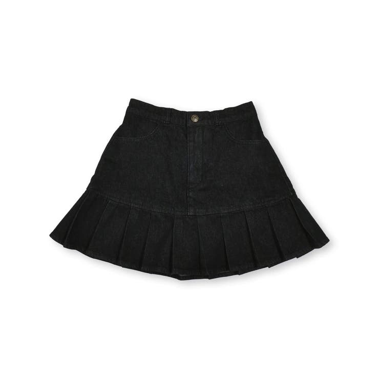 裾切り替えプリーツデニムスカパン(130~160cm) | ZIDDY | 詳細画像7 