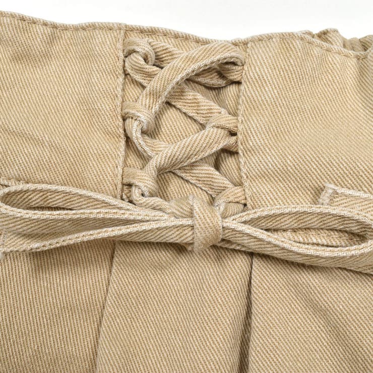 【 ニコ☆プチ 掲載 】レースアップショートパンツ(130~160cm) | ZIDDY | 詳細画像9 