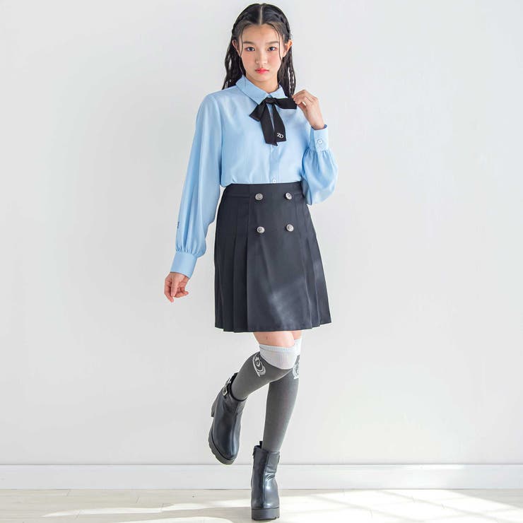 サイドプリーツスカパン(130~160cm) | ZIDDY | 詳細画像4 