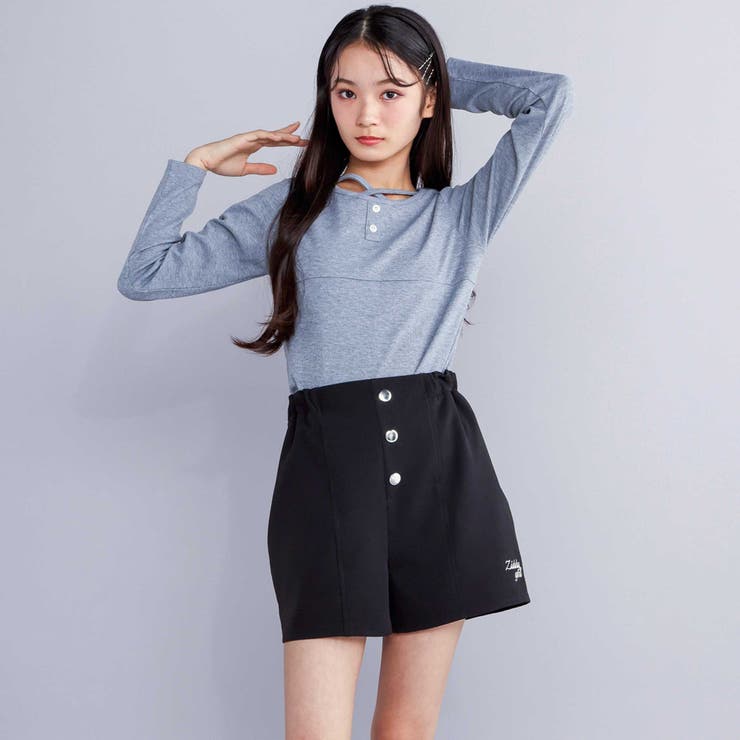 ボタンショートパンツ(130~160cm) | ZIDDY | 詳細画像5 