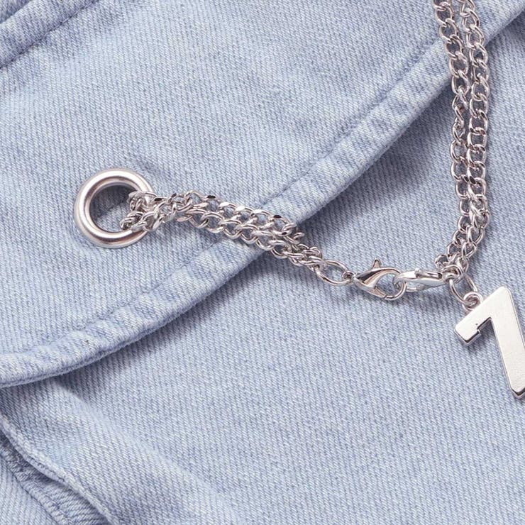 チェーン付きショートボトム(130~160cm) | ZIDDY | 詳細画像12 