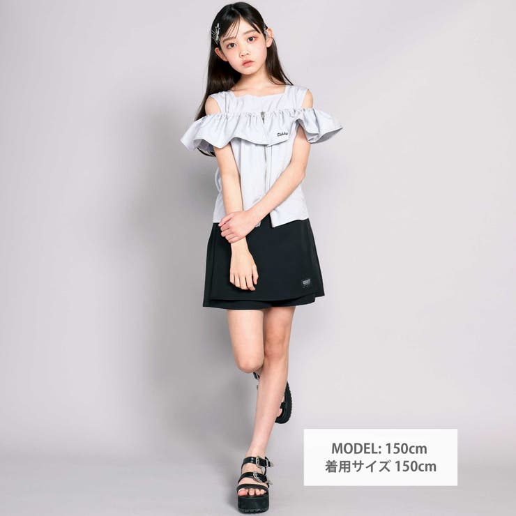 フラップショートパンツ | ZIDDY | 詳細画像2 