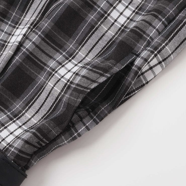合皮ベルト付きチェックスカパン(130~160cm) | ZIDDY | 詳細画像16 