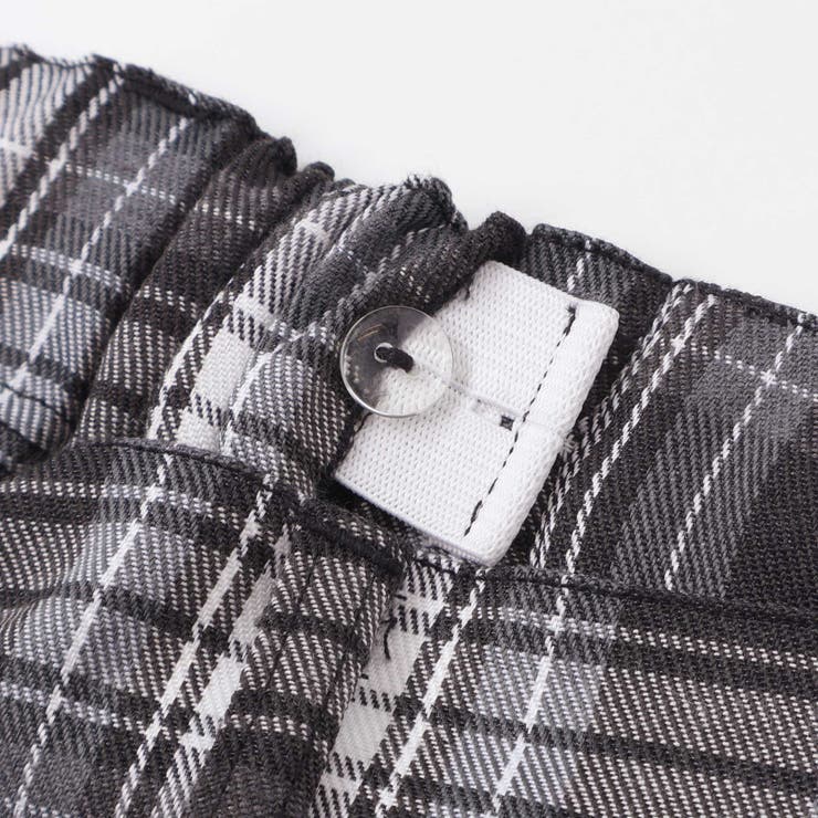 合皮ベルト付きチェックスカパン(130~160cm) | ZIDDY | 詳細画像18 