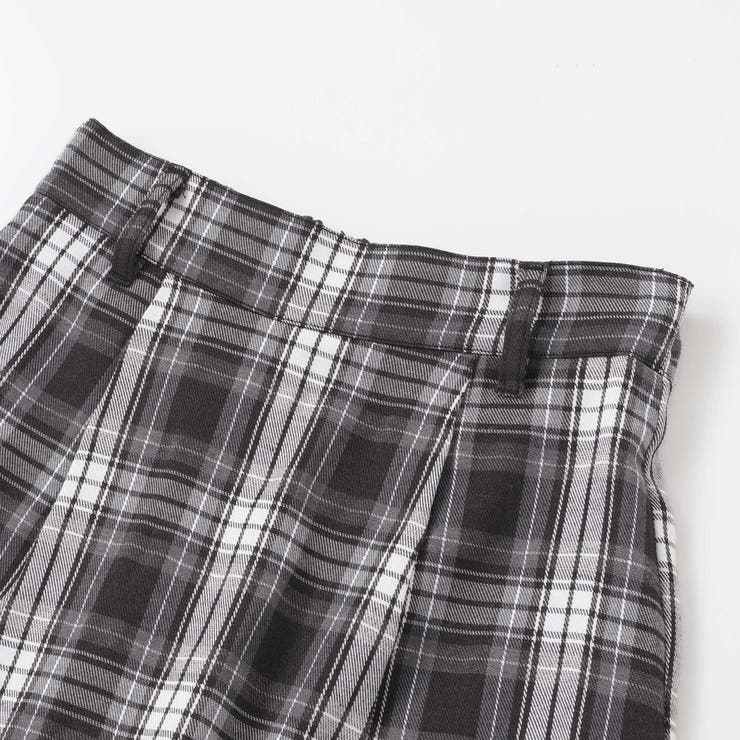 合皮ベルト付きチェックスカパン(130~160cm) | ZIDDY | 詳細画像23 
