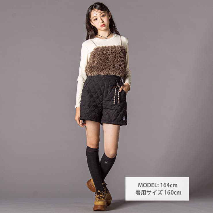 キルトショートボトム(130~160cm) | ZIDDY | 詳細画像2 