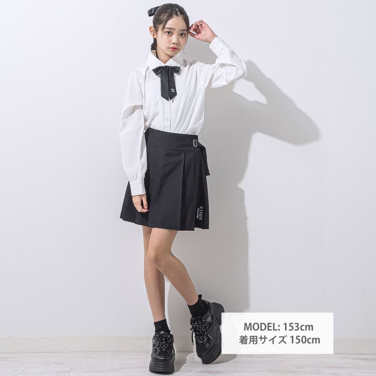 【 ニコ☆プチ 掲載 】プリーツスカパン(130~160cm) | ZIDDY | 詳細画像2 