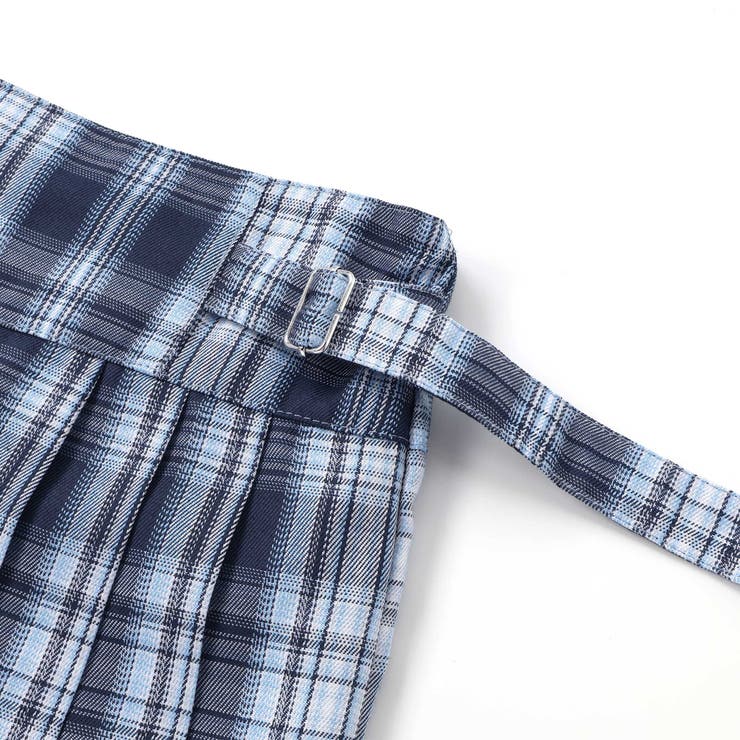 【 ニコ☆プチ 掲載 】チェックスカパン(130~160cm) | ZIDDY | 詳細画像13 