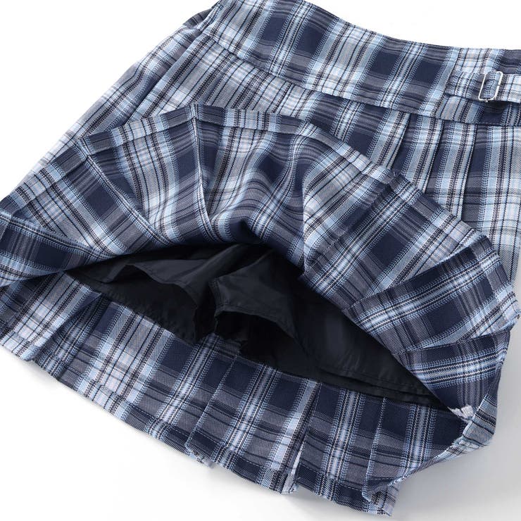 【 ニコ☆プチ 掲載 】チェックスカパン(130~160cm) | ZIDDY | 詳細画像15 