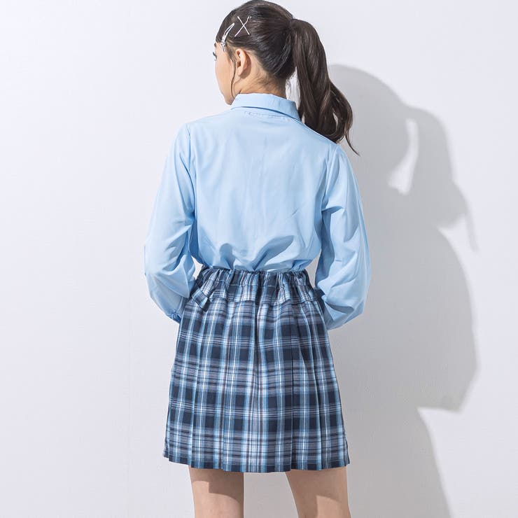 【 ニコ☆プチ 掲載 】チェックスカパン(130~160cm) | ZIDDY | 詳細画像7 