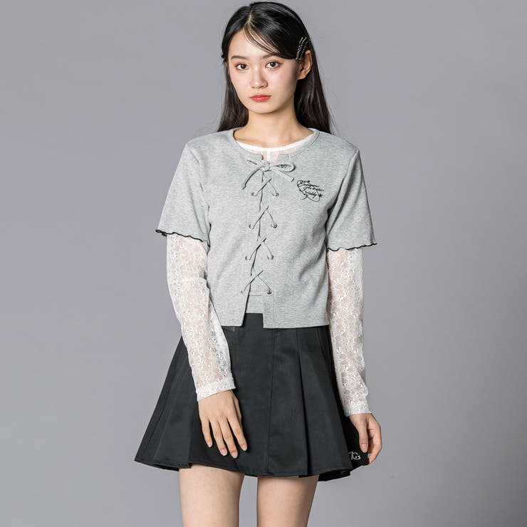 レザーポケット プリーツスカパン(130~160cm) | ZIDDY | 詳細画像4 