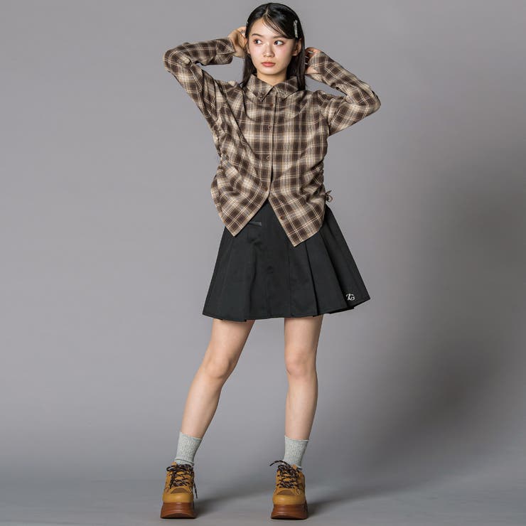 レザーポケット プリーツスカパン(130~160cm) | ZIDDY | 詳細画像5 