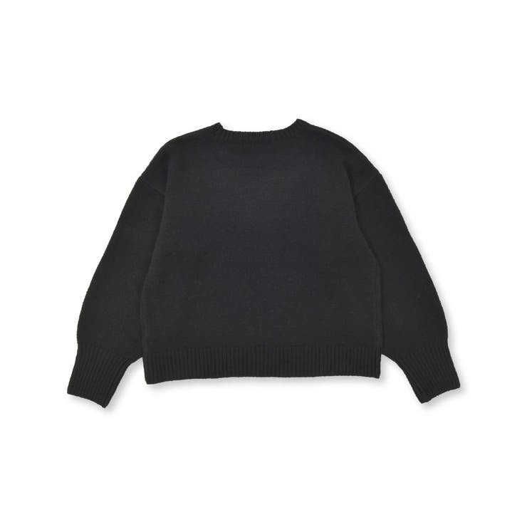 ロゴジャガードニット(130~160cm)[品番：BEBK0010210]｜ZIDDY