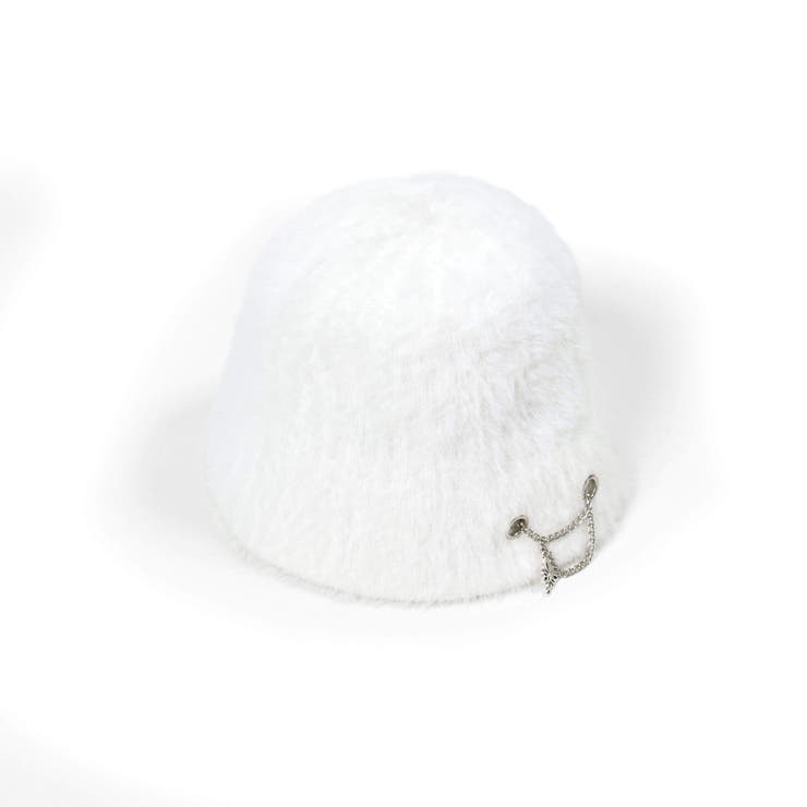 【 ニコ☆プチ 掲載 】蝶チャーム付きバケットハット | ZIDDY | 詳細画像5 