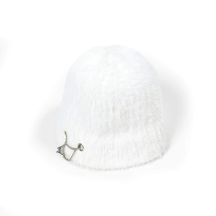 【 ニコ☆プチ 掲載 】蝶チャーム付きバケットハット | ZIDDY | 詳細画像6 