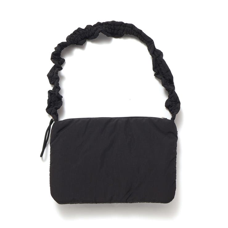 bibiy GABRIELLE ALL-IN-ONE 新品タグ付き ニコ☆プチ 掲載 】ギャザーフリルショルダーバッグ[品番