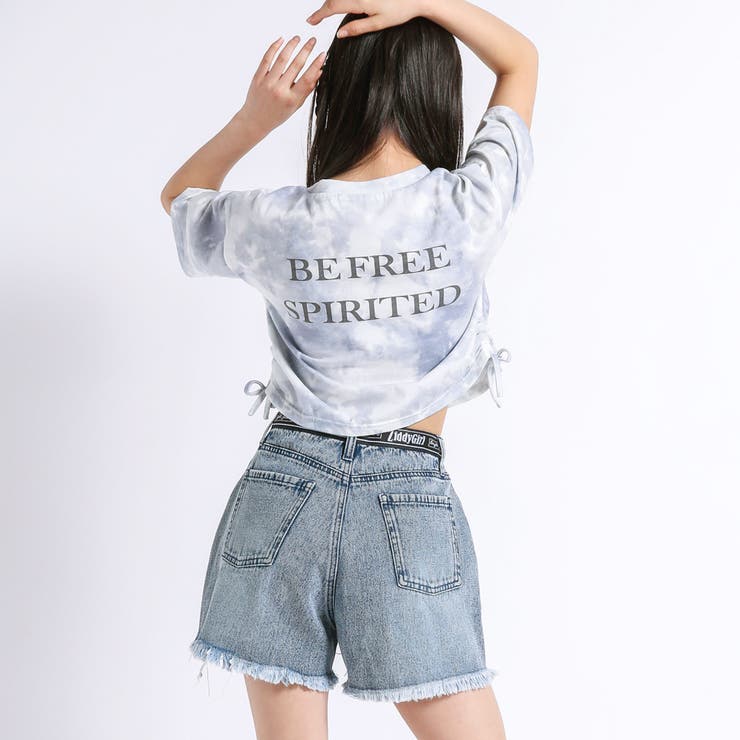 メタルプリントドロストタイダイTシャツ(130~160cm) | ZIDDY | 詳細画像4 