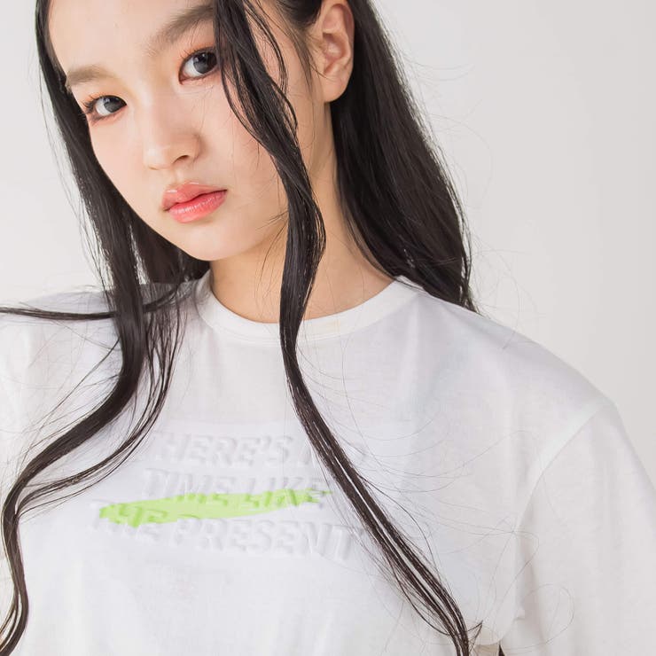 ロゴエンボスTシャツ(130~160cm) | ZIDDY | 詳細画像3 