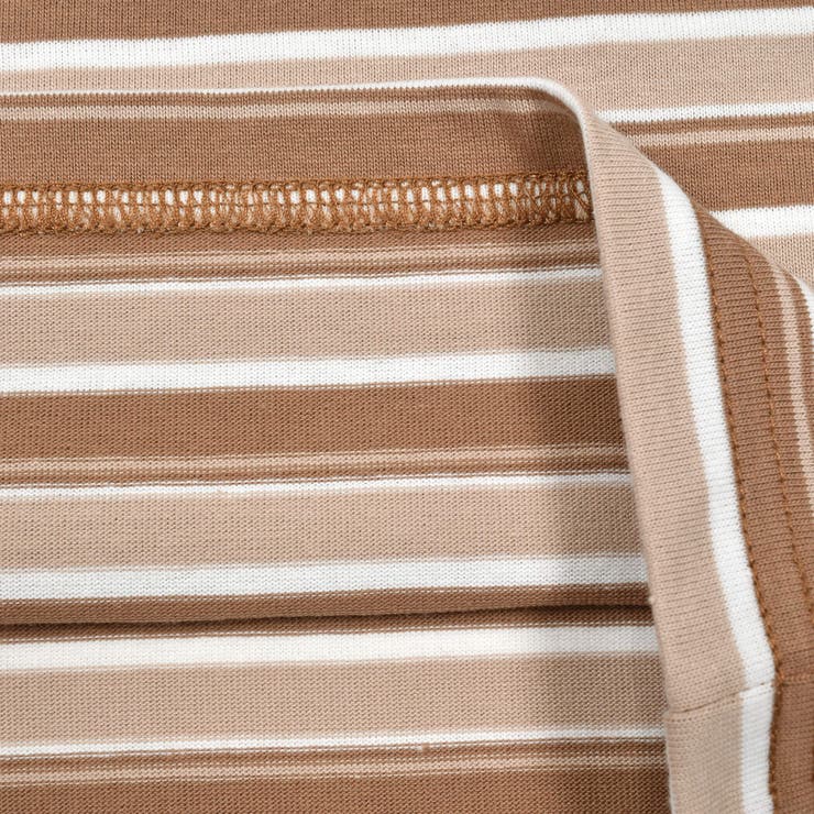 【 ニコ☆プチ 掲載 】マルチボーダーTシャツ(130~160cm) | ZIDDY | 詳細画像21 