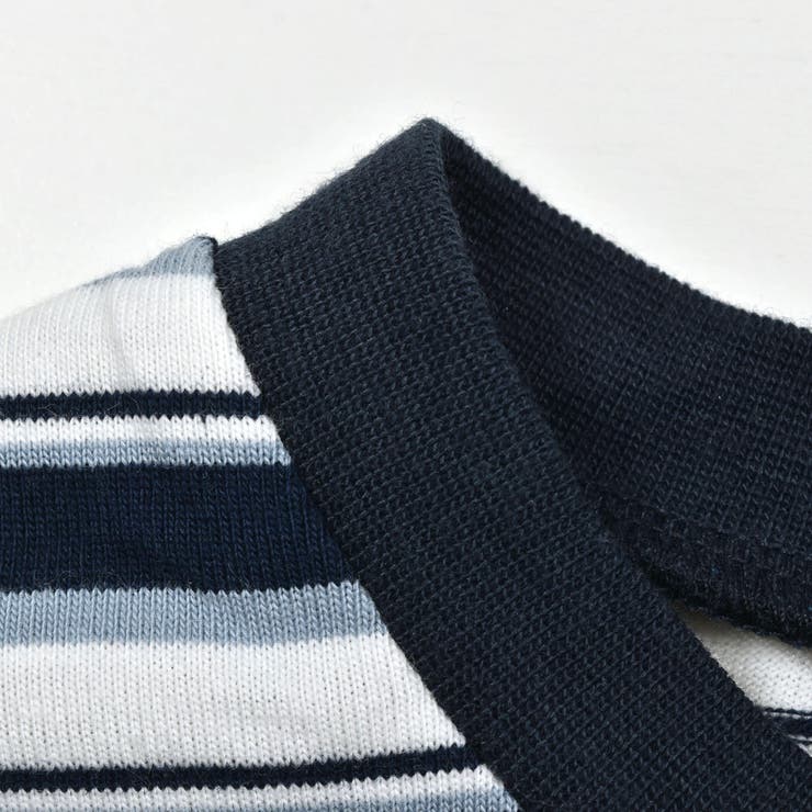 【 ニコ☆プチ 掲載 】マルチボーダーTシャツ(130~160cm) | ZIDDY | 詳細画像8 