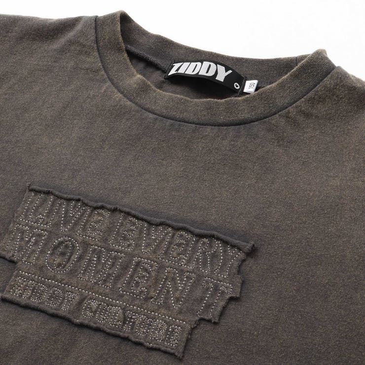 【 ニコ☆プチ 掲載 】プレグラピグメントTシャツ(130~160cm) | ZIDDY | 詳細画像11 