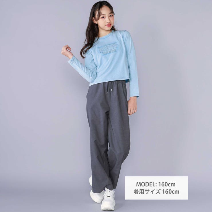 【 ニコ☆プチ 掲載 】プレグラピグメントTシャツ(130~160cm) | ZIDDY | 詳細画像3 