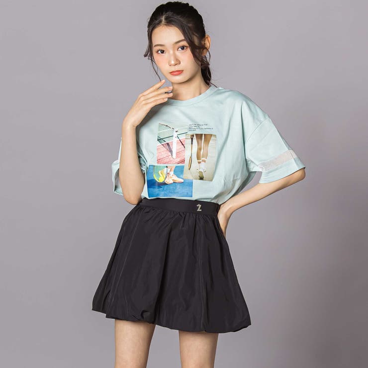 フォトプリント半袖Tシャツ(130~160cm) | ZIDDY | 詳細画像11 