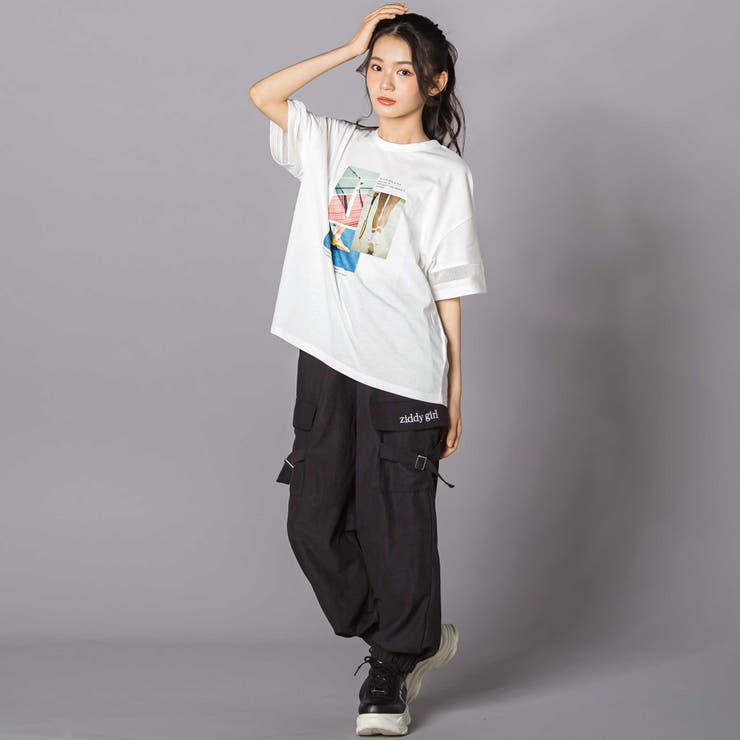 フォトプリント半袖Tシャツ(130~160cm) | ZIDDY | 詳細画像4 