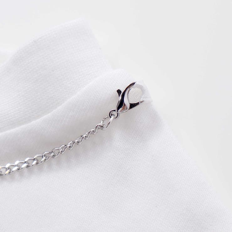 ネックレス付きバラモチーフTシャツ(130~160cm) | ZIDDY | 詳細画像12