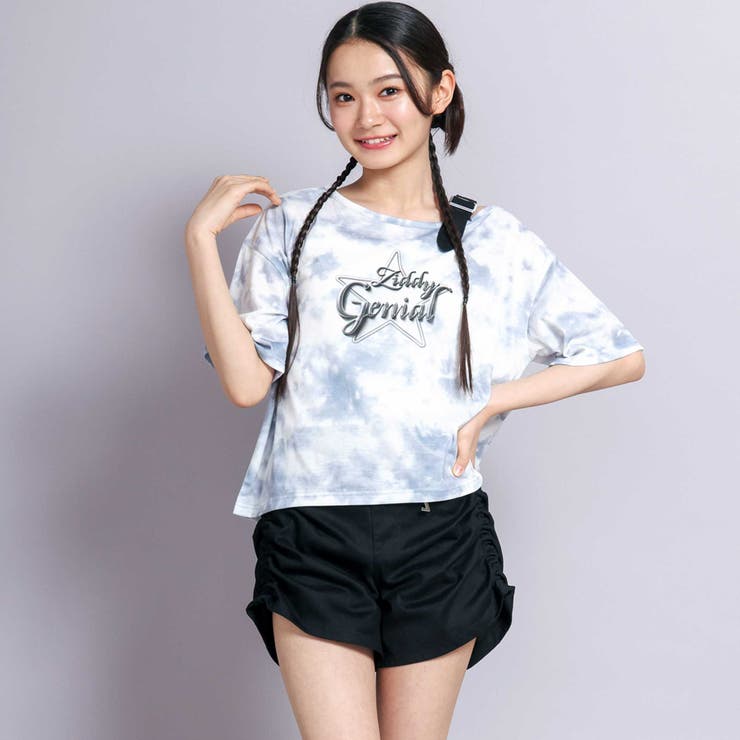 タイダイプリントTシャツ(130~160cm) | ZIDDY | 詳細画像9