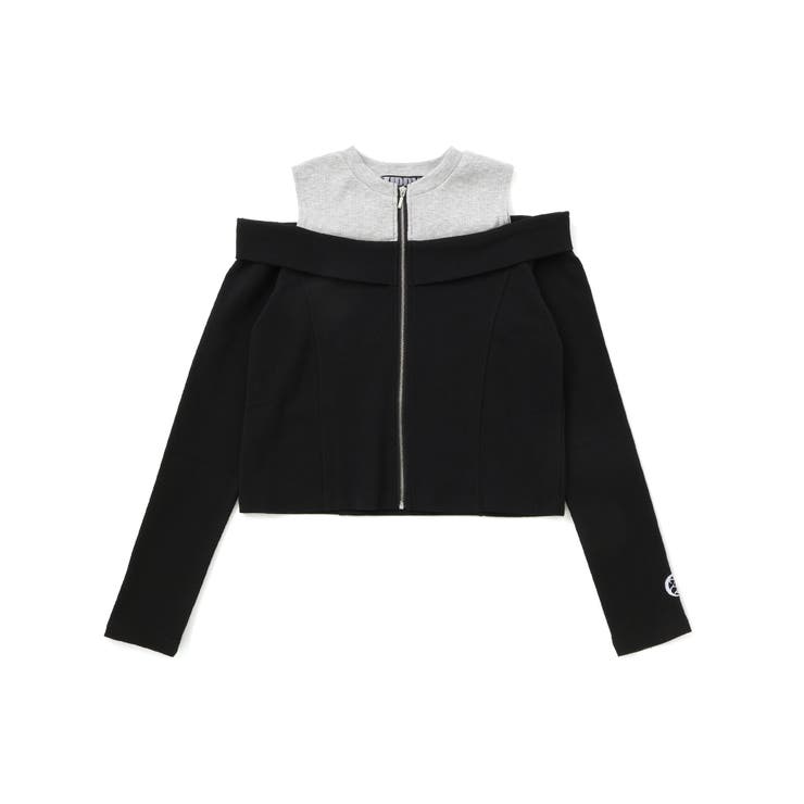 オフショルダージップトップス(130~160cm) | ZIDDY | 詳細画像10 