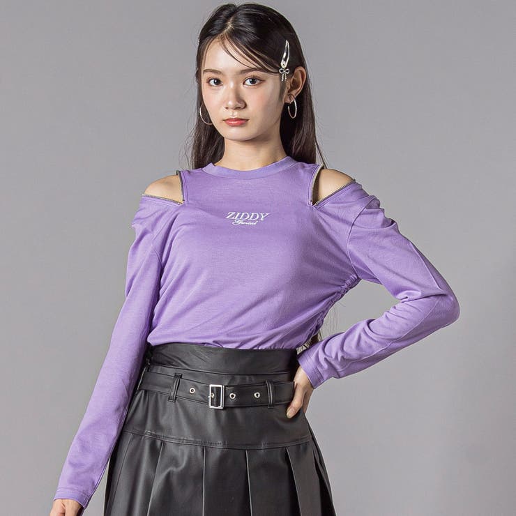 肩あきドロストトップス(130~160cm) | ZIDDY | 詳細画像7 