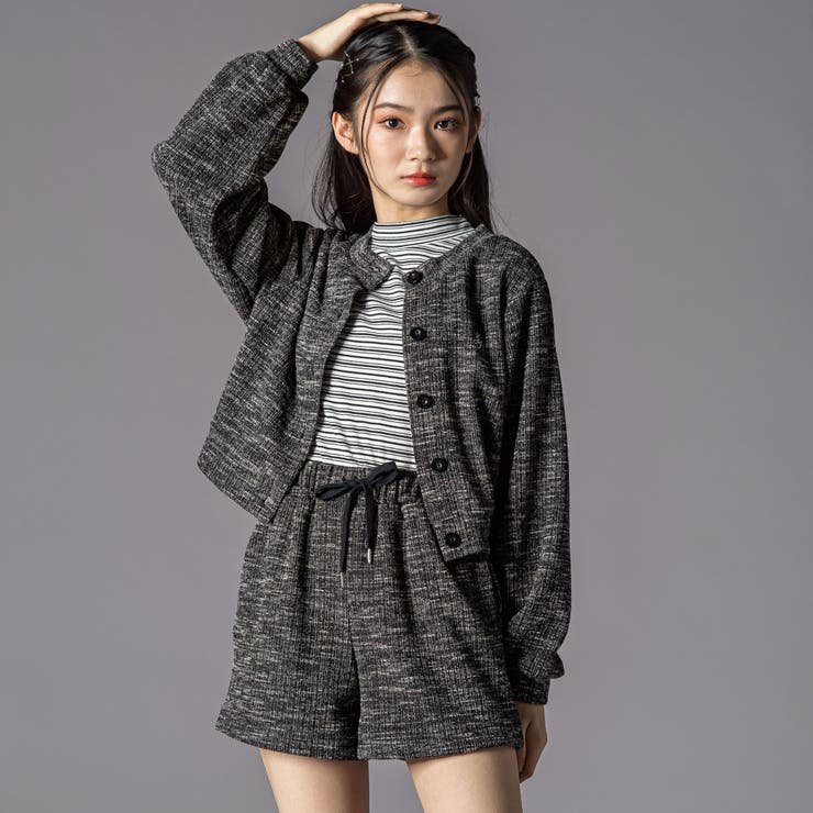 プチハイ×ボーダートップス  (130~160cm) | ZIDDY | 詳細画像4 