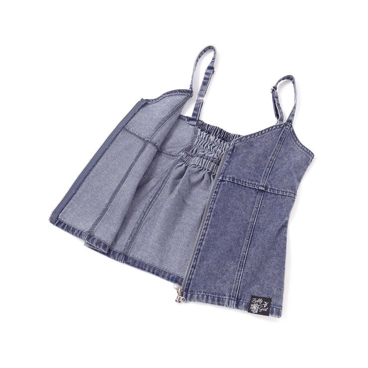 デニムビスチェ＆TシャツSET(130~160cm) | ZIDDY | 詳細画像20 