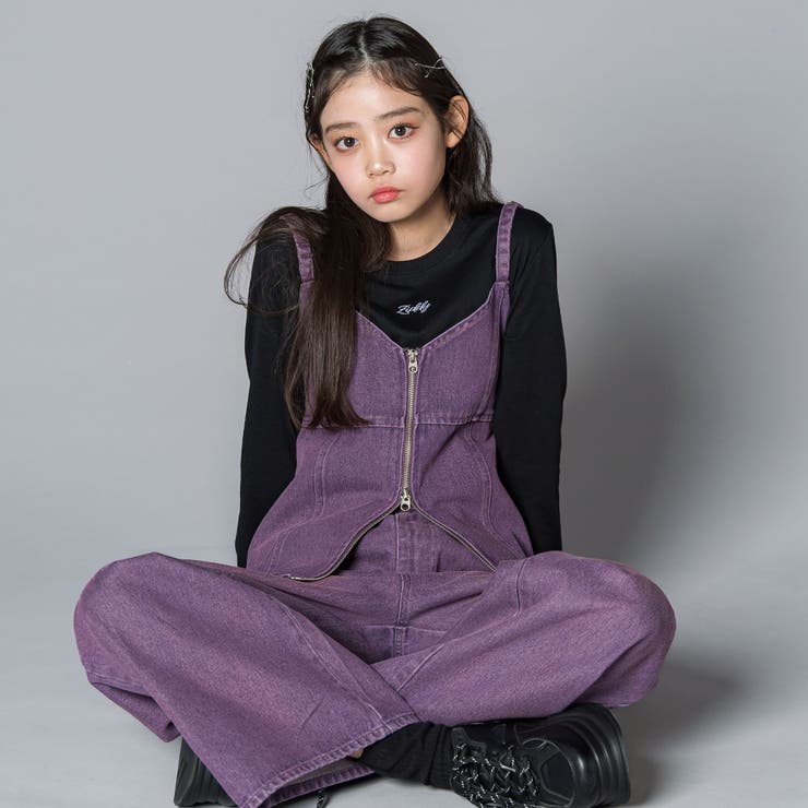 デニムビスチェ＆TシャツSET(130~160cm) | ZIDDY | 詳細画像7 