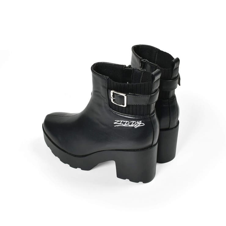 【 ニコ☆プチ 掲載 】サイドゴアブーツ(21~24cm) | ZIDDY | 詳細画像4 