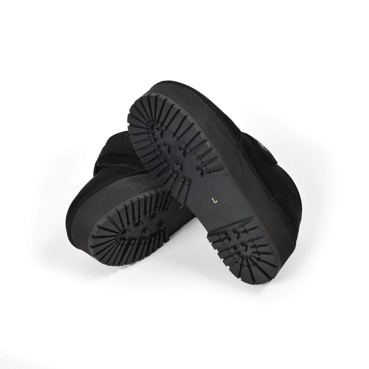 【 ニコ☆プチ 掲載 】厚底ムートンブーツ(21~24cm) | ZIDDY | 詳細画像10 