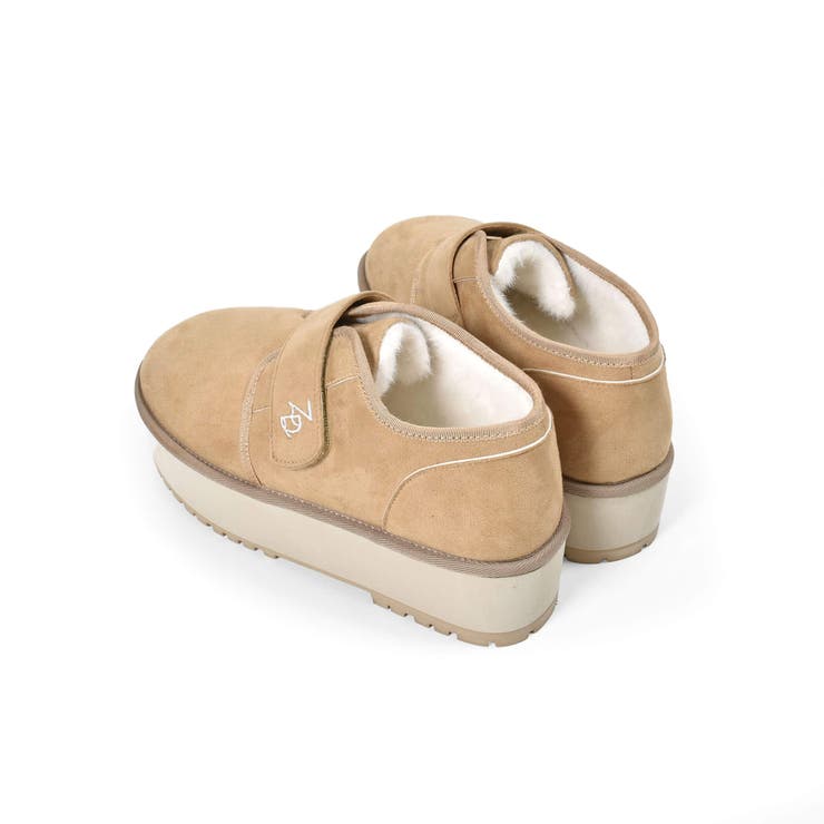 【 ニコ☆プチ 掲載 】厚底ムートンブーツ(21~24cm) | ZIDDY | 詳細画像12 