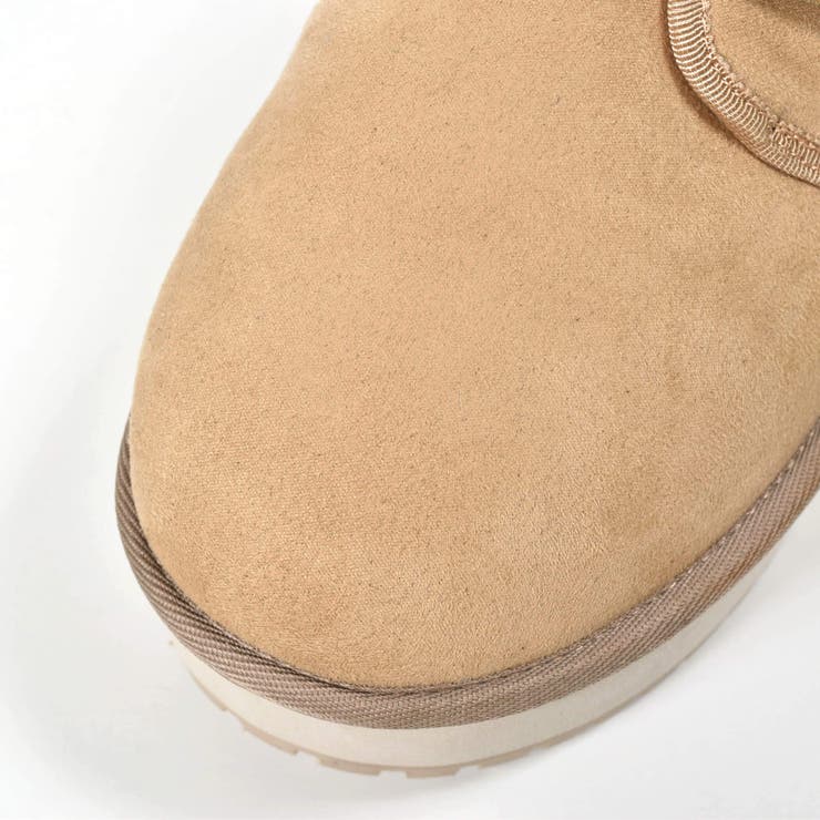 【 ニコ☆プチ 掲載 】厚底ムートンブーツ(21~24cm) | ZIDDY | 詳細画像14 