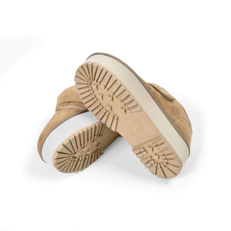 【 ニコ☆プチ 掲載 】厚底ムートンブーツ(21~24cm) | ZIDDY | 詳細画像17 