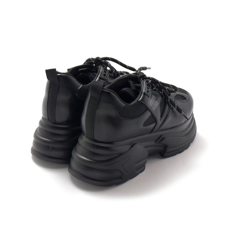 【 ニコ☆プチ 掲載 】ワンポイントロゴスニーカー(21~24cm) | ZIDDY | 詳細画像3 